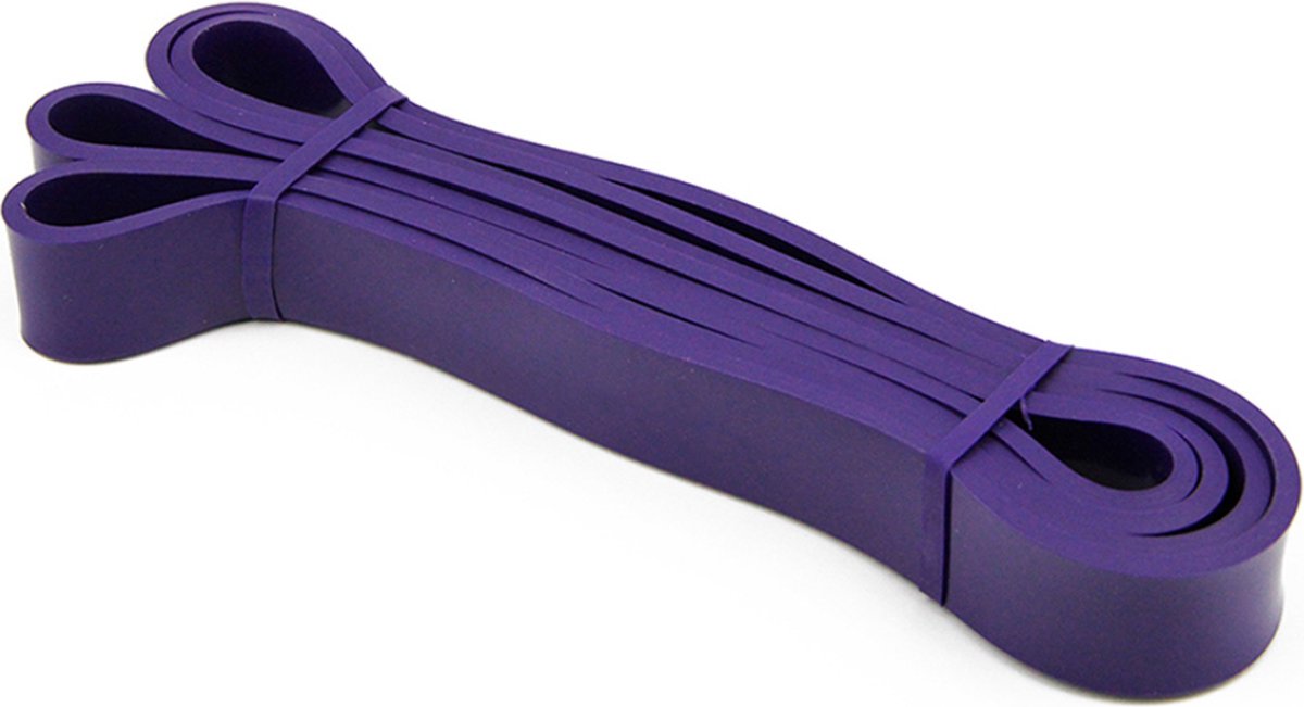Weerstandsband - Paars - Sterk - 35KG - Resistance band - Fitness elastiek - Weerstandsbanden - Booty band