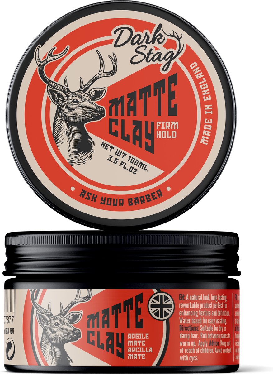 Dark Stag - Matte Clay - 100ml - Dark Stag