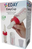 EDAY e.d.s. EasyCup - Verbeterde babyfles - BPA Vrij - babyflessen - knijpfles - voedingslepel