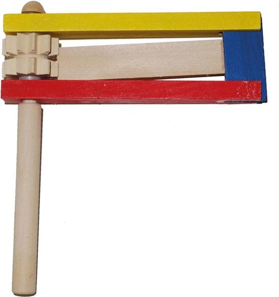 Een houten ratel koop je bij .nl