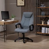 Bureaustoel gamingstuhl chief fauteuilhoogte verstelbaar met massagefunctie ergonomisch grijs