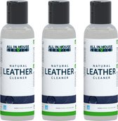 All-In House Natural Leather Cleaner - 3 x 250ml