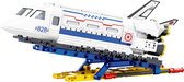 WOMA Space Shuttle - Bouwpakket - Bouwblokken - Bouwset - 3D puzzel - Mini blokjes - Compatibel met Lego bouwstenen - 315 Stuks