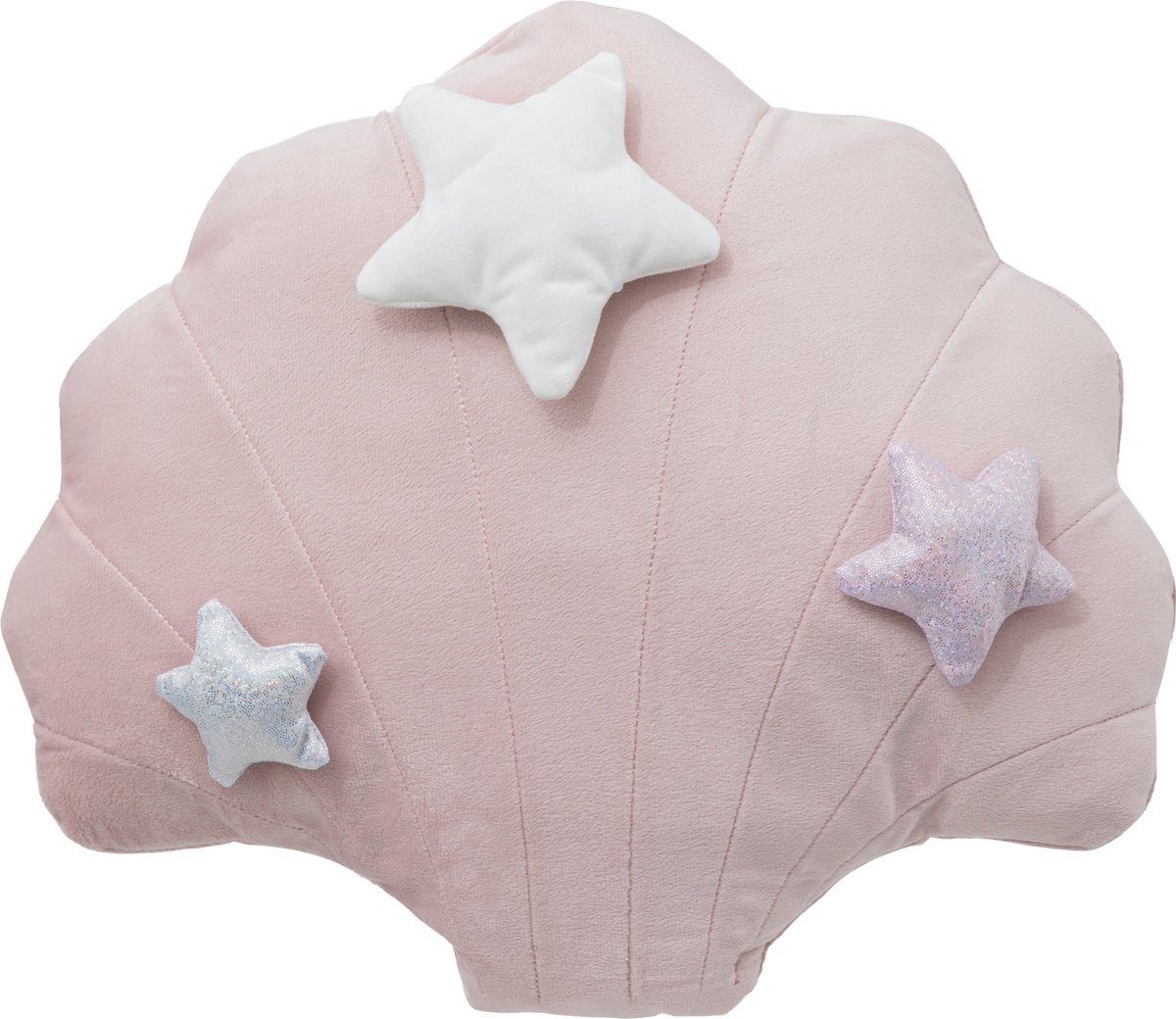 Atmosphera Kids Knuffelkussen Schelp Meermin 35x8x40cm Roze