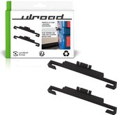 ULROAD 2 stuks trolleyhouder bevestiging geschikt voor Bosch L-Boxx – geleiderail - FSN accessoires L-Boxx houder - Sortimo gereedschapskoffer