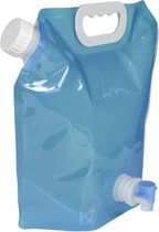 Opvouwbare Waterzak - Extra stevig - 5L - Kraantje - 30 x 30 x 13 cm