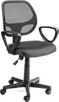 BURITOS - Chaise de bureau - Réglable en hauteur - Garnissage tissu/polyéther - Grijs