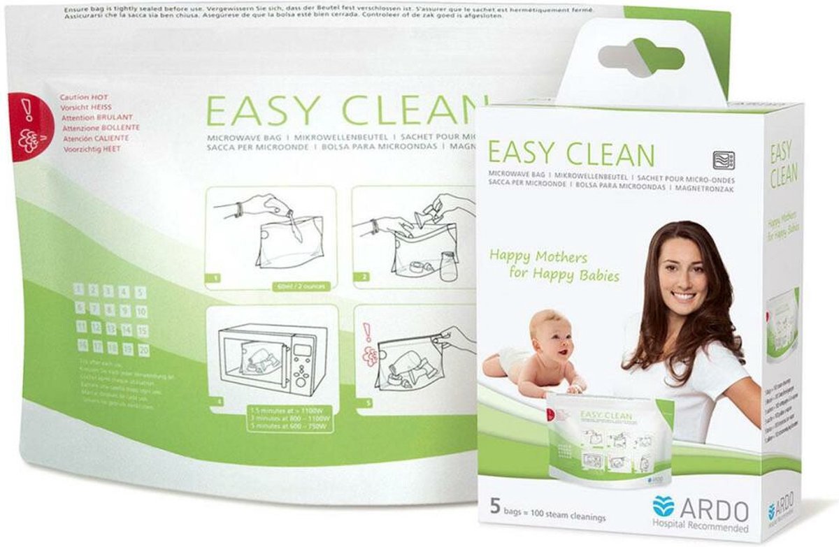 Goedkoopste Ardo Medical Easyclean 1ST
