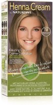 Henna Cream 7.0 Hazelnoot Blond - NATURTINT - 110ml - Vegan - Ammoniakvrij - Semi-Permanente Haarkleuring - Microplastic FREE