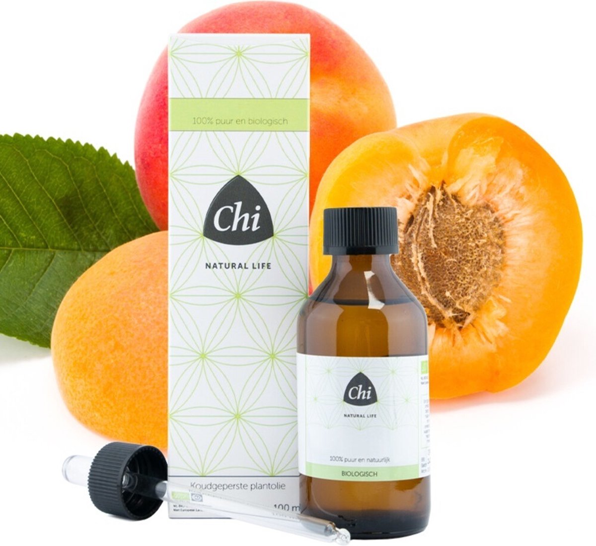 Goedkoopste Chi Abrikozenpit Eko - 100 ml - Etherische Olie