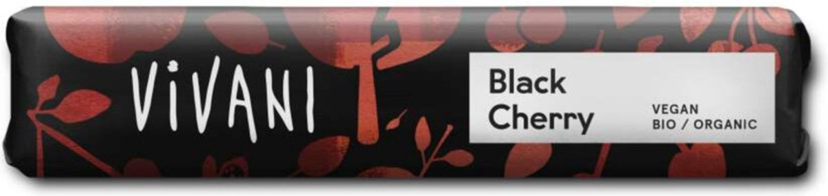 Vivani - Chocolate To Go Dark & Cherry Vegan - 18 x 35 gr - Voordeelverpakking