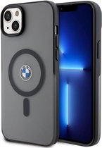 BMW IML Signature Back Case (MagSafe Compatible) - Geschikt voor Apple iPhone 14 Plus (6.7") - Zwart