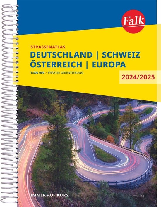 Straßenatlas 2024/25 Deutschl, Schweiz, Österreich LZ - 20 ... - cover