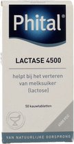 Lactase 4500 - 50 kauwtabletten