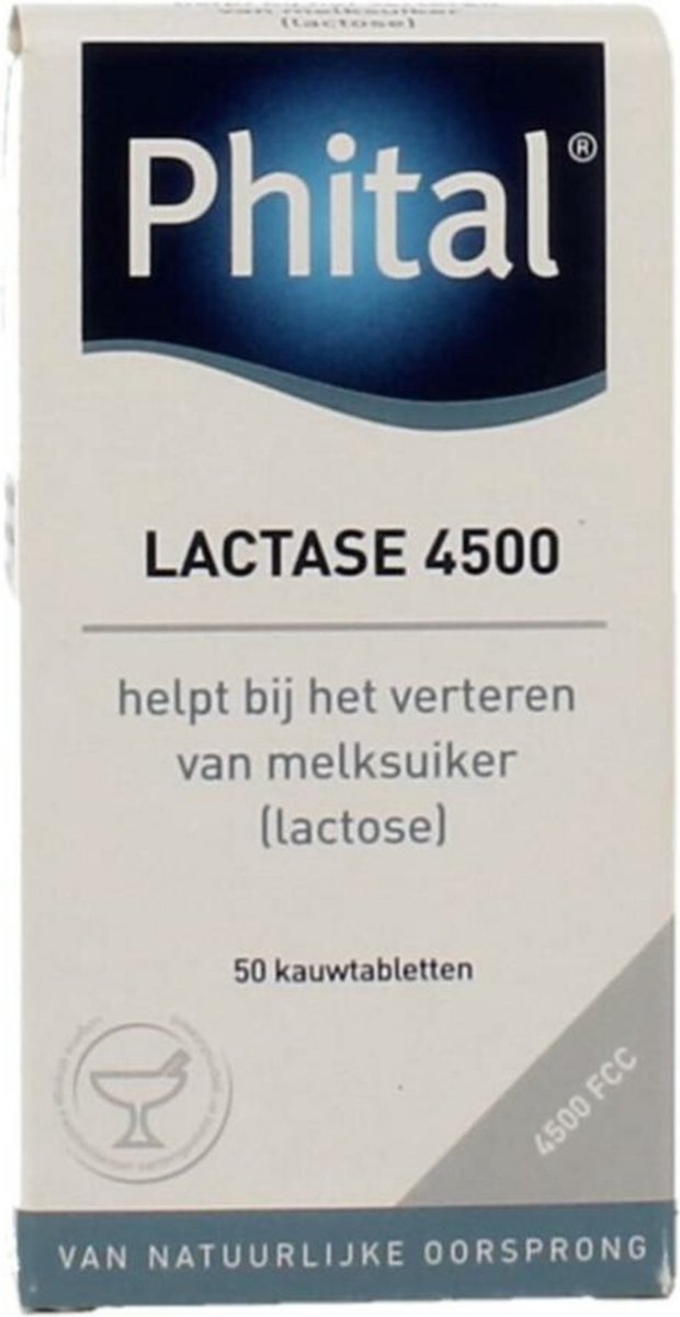 Goedkoopste Lactase 4500 - 50 kauwtabletten
