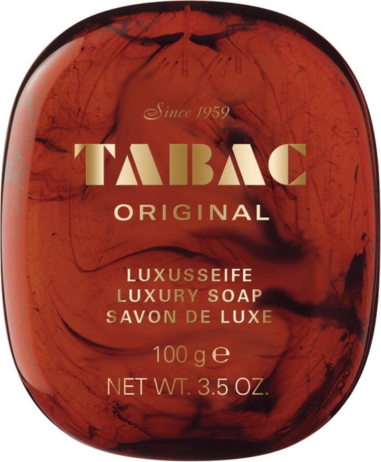 Tabac Original Luxe Zeep 100 gr in reisdoosje
