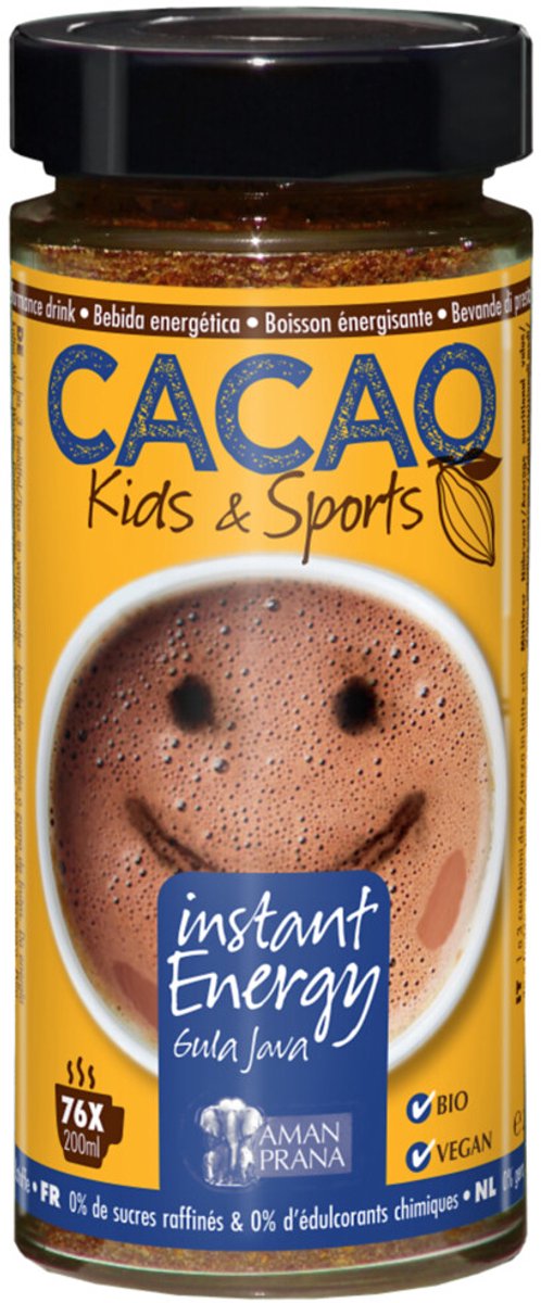 Amanprana Gula Java Cacao Bio 230 gr