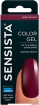 Sensista Color Gel Wine O'Clock - 6 x 7,5 ml - Voordeelverpakking