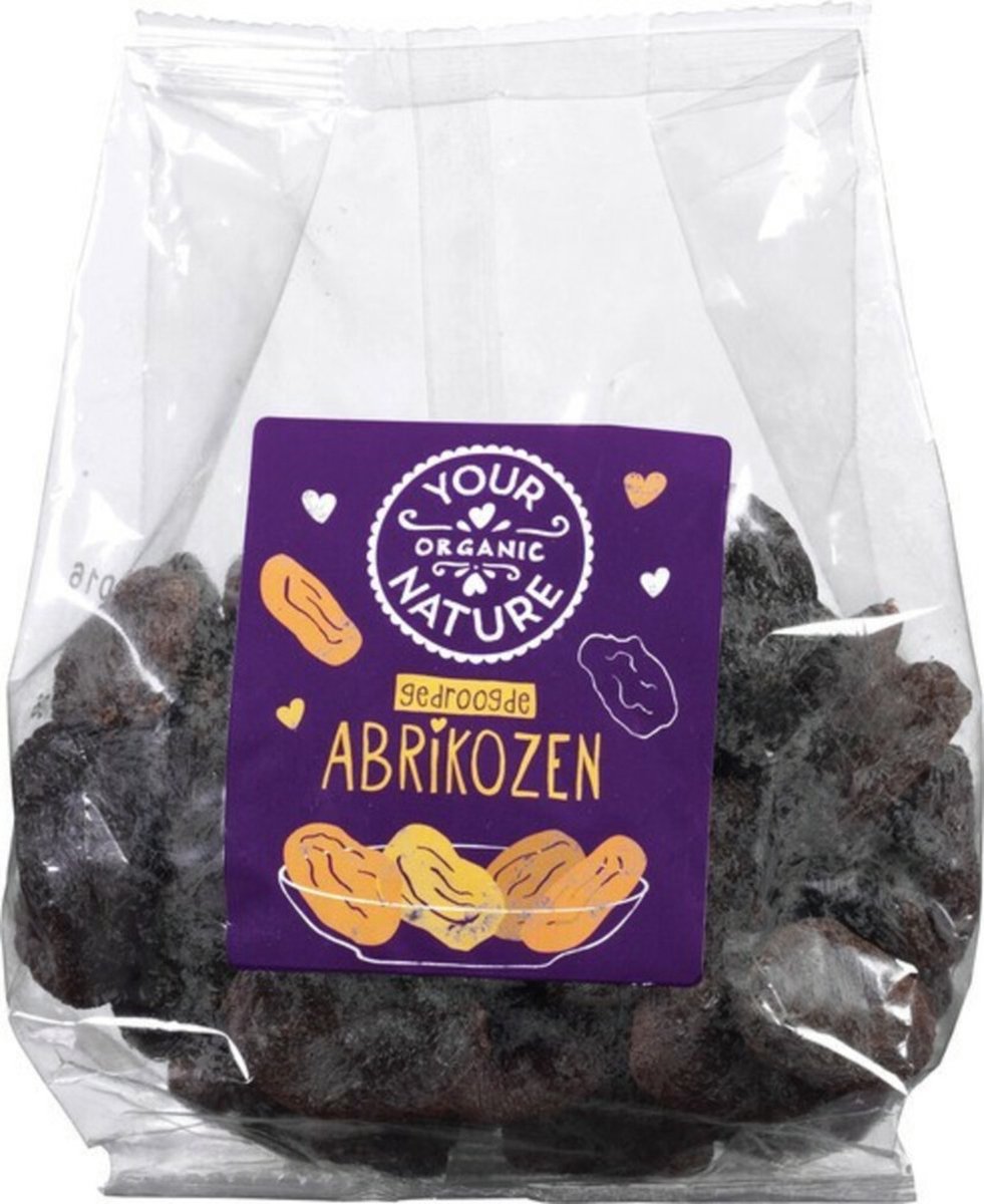 Goedkoopste Your Organic Nature Abrikozen Gedroogd Bio 300 gr