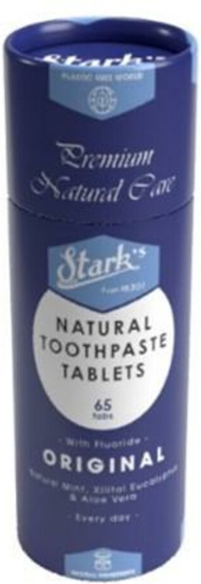 Starks Tandpasta Original Zonder Fluoride 65 tabletten