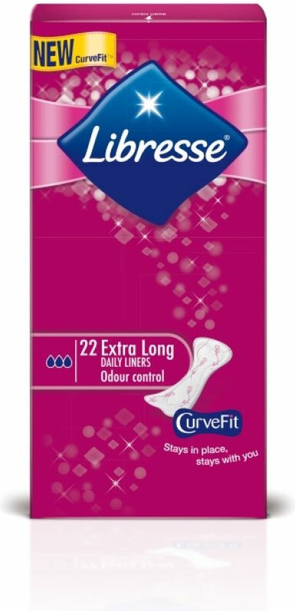 Goedkoopste Libresse Extra Long - 22 stuks - Inlegkruisjes