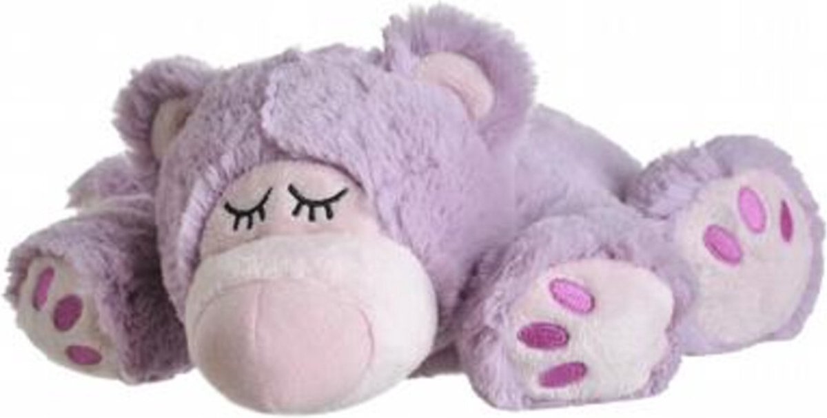 Goedkoopste Warmies - Sleepy Bear (lila