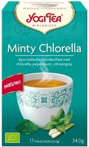 6x Yogi tea Minty Chlorella Biologisch 17 stuks