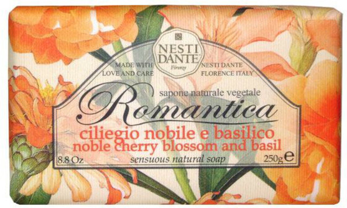 Nesti Dante Romantica Cherry Blossom & Basil Zeep 250 gr