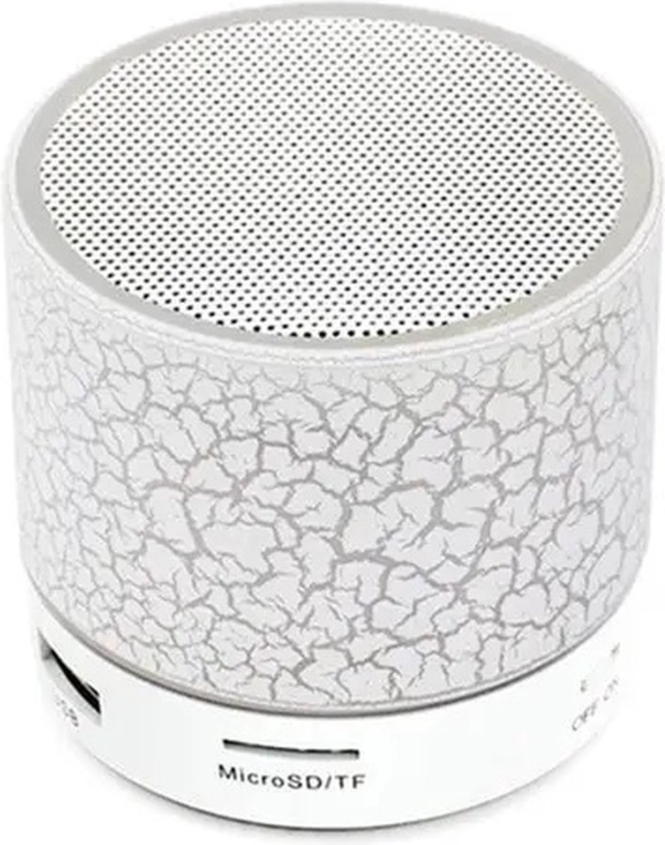 LED Bluetooth Speaker - Micro-SD Ingang - Inclusief FM-Radio - Met Ingebouwde Microfoon