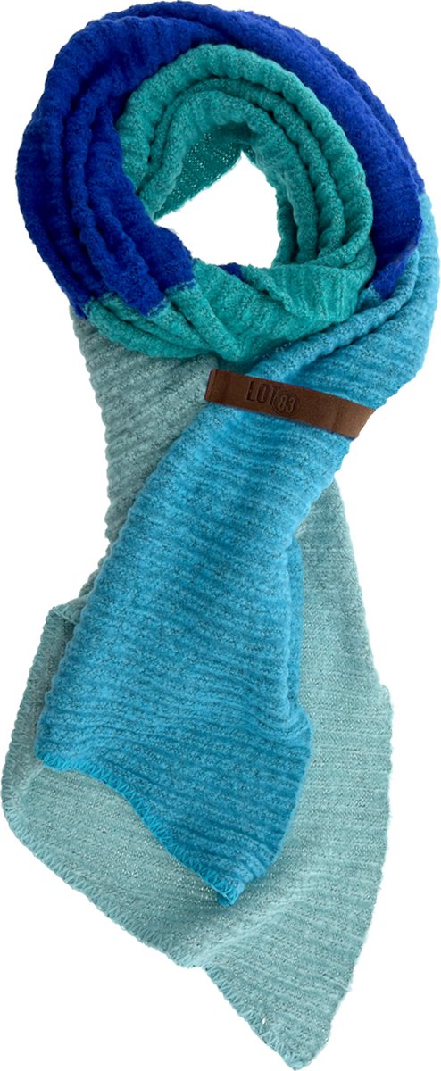 LOT83 Sjaal Fem - Vegan leren sluiting - Omslagdoek - Ronde sjaal - Quattro 10 - 1 Size fits all