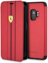 Ferrari Offtrack PU Leren Book Case - Geschikt voor Samsung Galaxy S9 - Rood