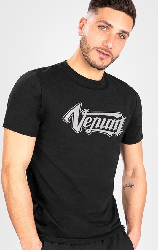Venum Absolute 2.0 T-Shirt Zwart Zilver maat L