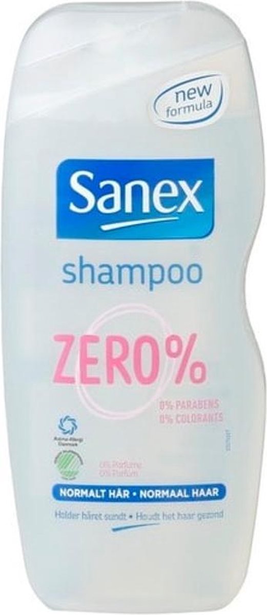 Sanex Zero% Shampoo Normaal haar 6 x 250 ml | bol.com