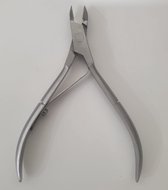 Belux surgical Instruments / Professionele Nagelriem Knipper - Cuticle Nipper - Manicure & Pedicure - RVS - 10 cm - 1+1 Gratis
