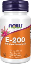 Vitamine E 200IU Now Foods 100softgels