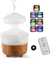 Regendruppel Humidifier 2024 - Rain Cloud - Mushroom lamp - Paddenstoel luchtbevochtiger - Paddestoel - Geluid