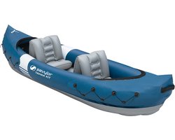 Sevylor Tahaa kayak set - Opblaasbaar - 2 persoons - Inclusief peddelset - Blauw