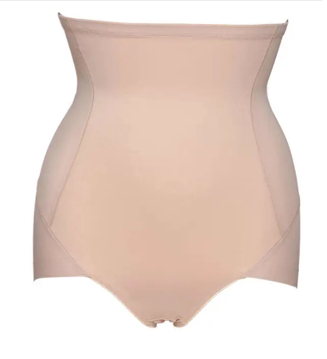 Plaisir - Magic body control - maxi corrigerende slip - kleur Silver Peony / Beige - maat 44 / XXL