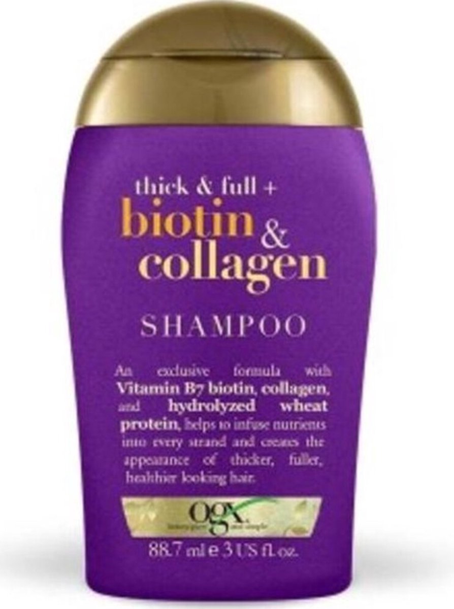 OGX Mini Shampoo Thick & Full Biotin & Collagen - 89 ml