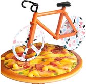 Pizzasnijder - Pizzaknipper - ‎18,5 x 11,5 cm - Oranje