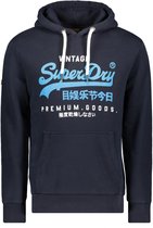 Superdry Vintage VL Prem Good OD Heren Trui - Blauw - Maat XL