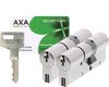 AXA Dubbele veiligheidscilinder (Xtreme Security) 30-45 mm: 2 stuks gelijksluitend - SKG***