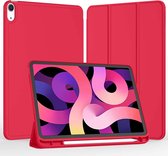 Étui pour iPad Air 3 - Étui à trois volets - Rouge - Convient pour Apple iPad Air 3e génération - 10,5 pouces - A2123, A2153