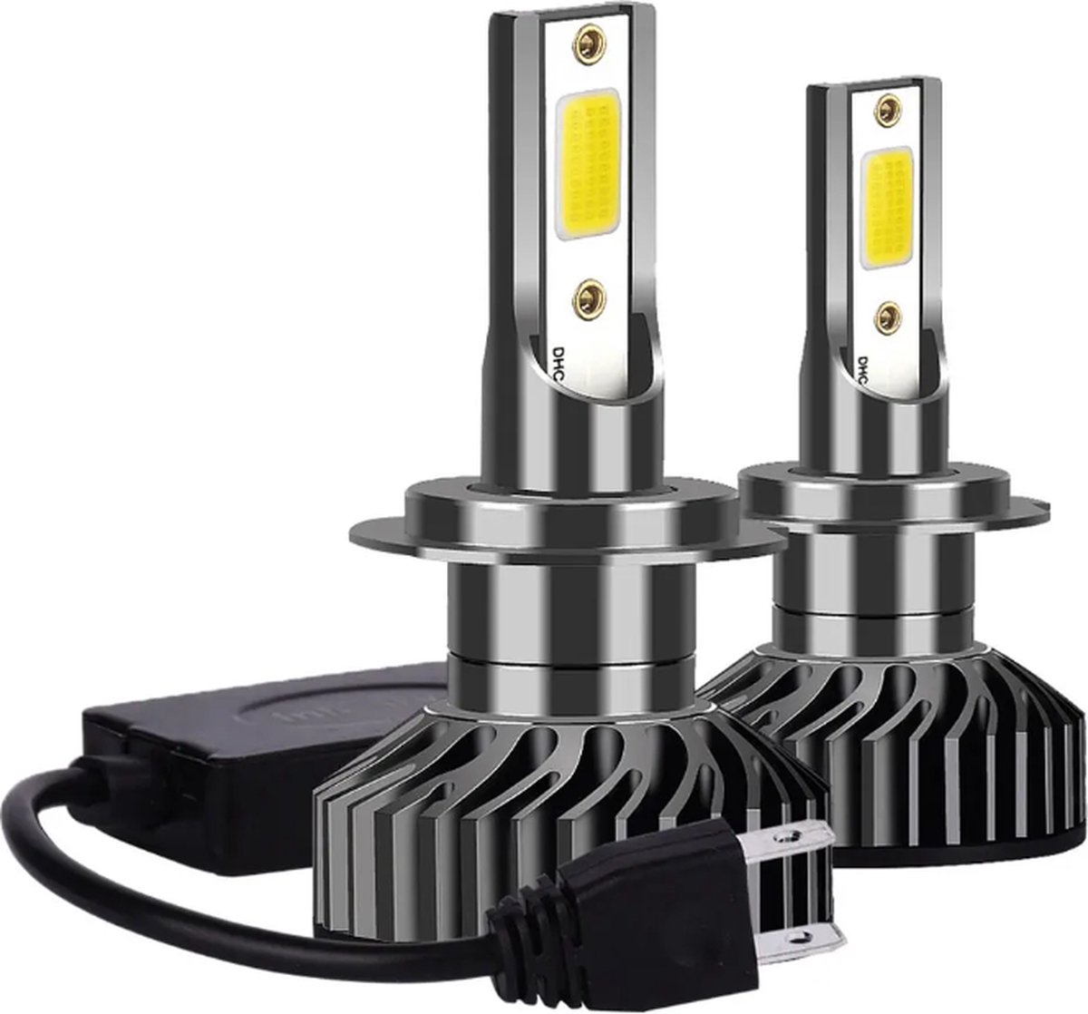 TLVX H7 55 Watt Canbus LED lampen – Storingsvrij – Koplampen – Auto - Motor - Headlights - 6000K wit licht – Autoverlichting – 12V – 55w halogeen vervanger - Dimlicht – Grootlicht – 32.000 Lumen (2 stuks)