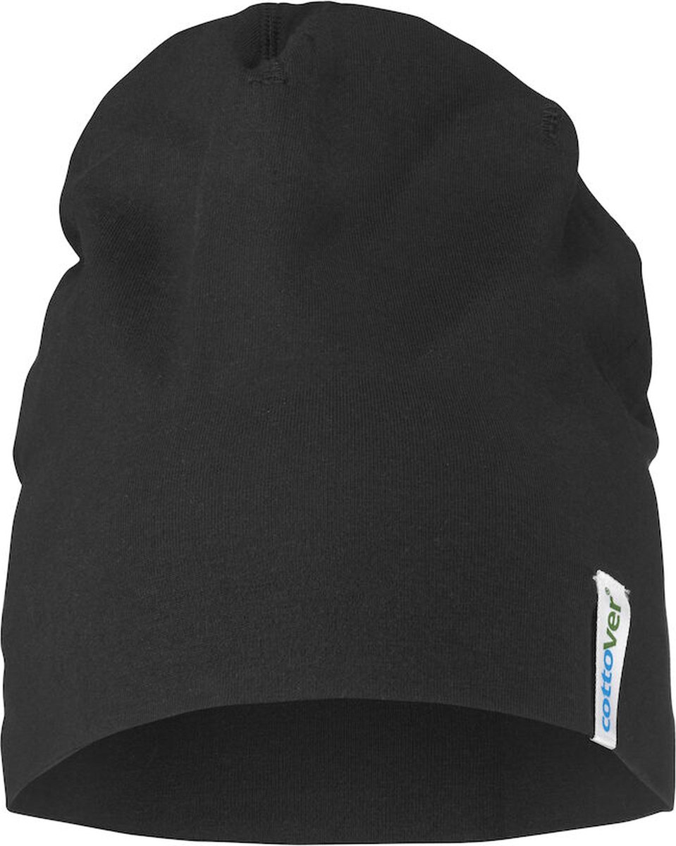Cottover BEANIE - GOTS GECERTIFICEERD 141024 - Zwart - One size