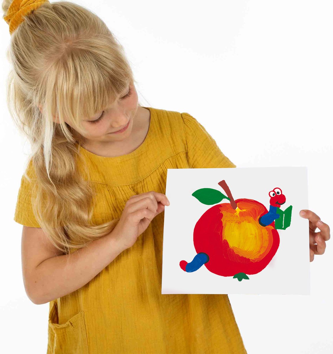 SES Creative Plakkaatverf - 6 Basiskleuren Extra Dekkend - Vanaf 3 Jaar - 6 x 45 ml - Knutselen - Glutenvrij - Schoencadeautjes Sinterklaas — afbeelding 4