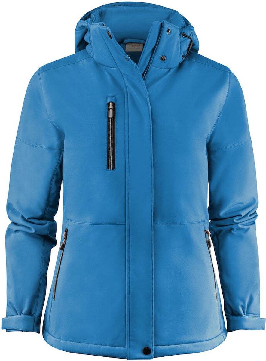 Printer SOFTSHELL OVERLANDING LADY 2261070 Oceaan Blauw