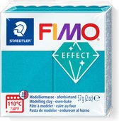 Pâte à modeler FIMO effect durcissant au four bloc standard 57 g - turquoise métallisé