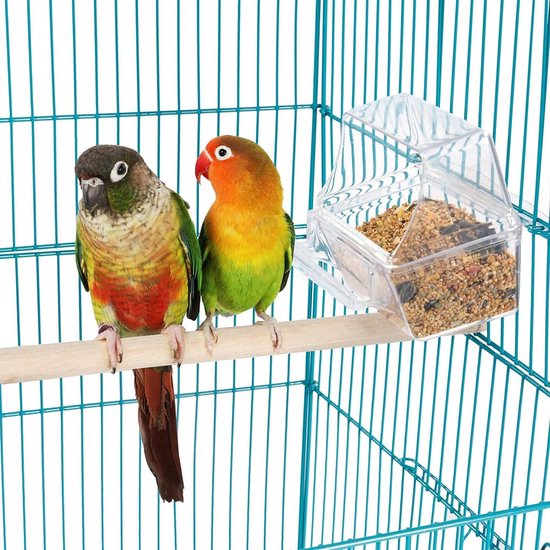 VEVOR Vogelkooi, 45,7 x 35,5 x 92,5 cm, grote parkietenkooi met open