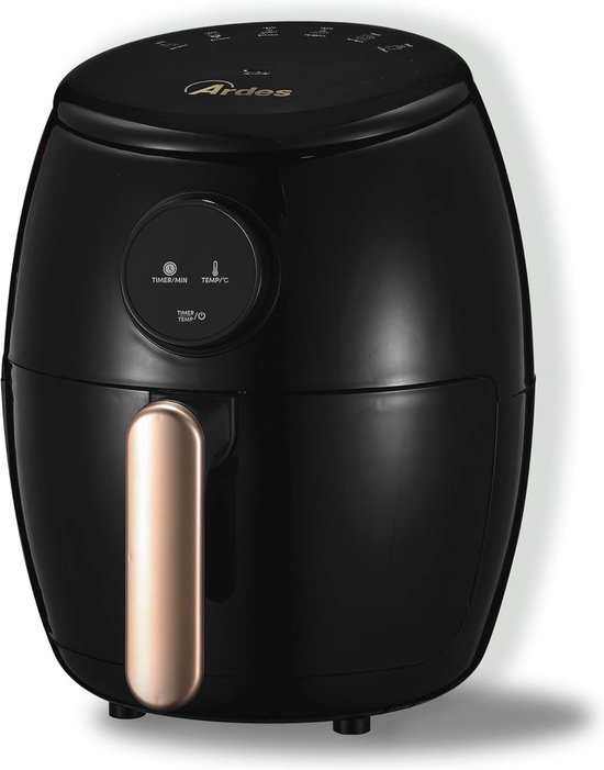 2 Liter - Kleine Heteluchtfriteuse - Oven - Digitaal Display - Timer - 80% Minder Olie